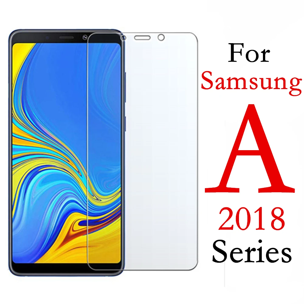

on the for samsung galaxy a6 plus 2018 protective glass screen protector a7 a9 a750 a730 a 6 7 8 9 verre tremp a8 tempered glas