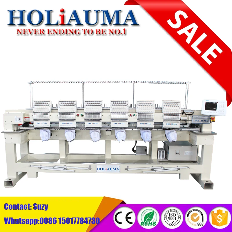 Top sell 6 heads computerized embroidery machine sale philippinesin