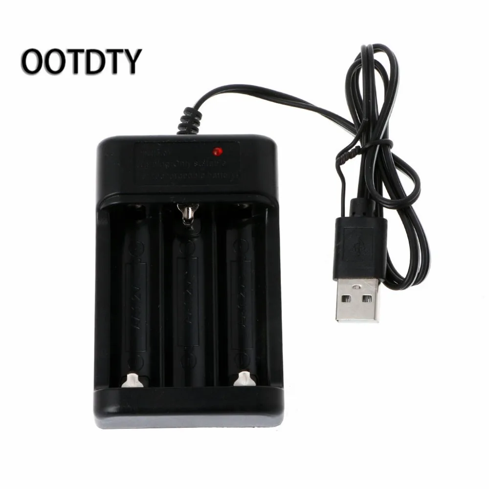 

DC 1.2V 3-Slot AA Ni-MH Ni-Cd Rechargeable Battery Charger Adapter USB Plug