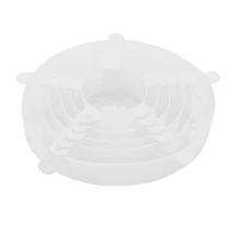 6 шт. бытовые растягивающиеся Фрукты силиконовые свежие сохраняя крышки Кухня Еда свежие сохраняя крышки сохранение продуктов питания крышка безвредная