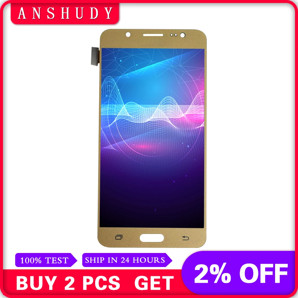 

For Samsung Galaxy J5 2016 J510 J510F J510FN J510M J510Y LCD Display Panel Module + Touch Screen Digitizer Sensor Assembly