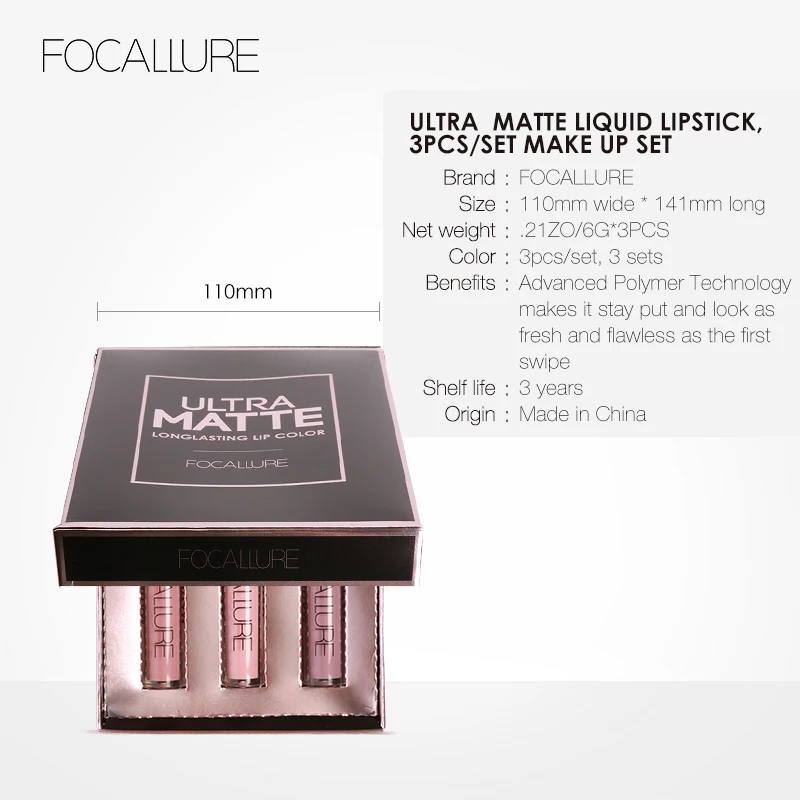 Matte Liquid Lipgloss Kit  (8)