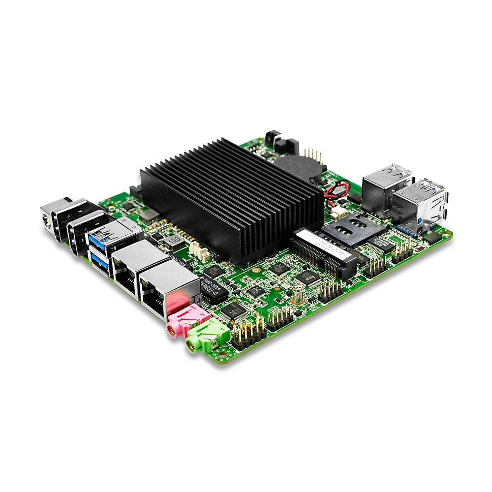 Двойная Nics Mini ITX материнская плата Q3160G2 P celeron J3160 четырехъядерный AES NI с низким