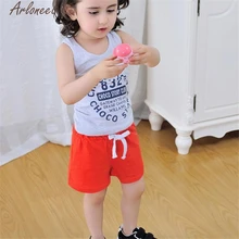 ARLONEET летние штаны для детей, хлопковые шорты для мальчиков и девочек одежда для детей модные детские штаны P30 Dec14