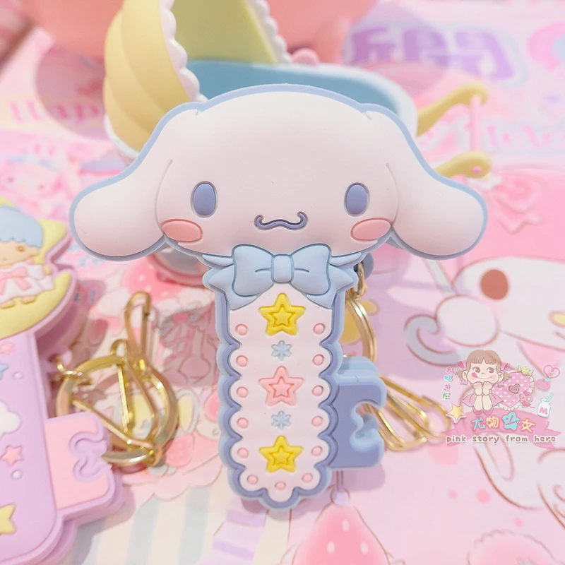 1 Pc Cute Cartoon Cinnamoroll my Melody Little Twin Stars Pudding Dog Comics Hair Pin Hair Clip for Girls Gift Toy Figure-3