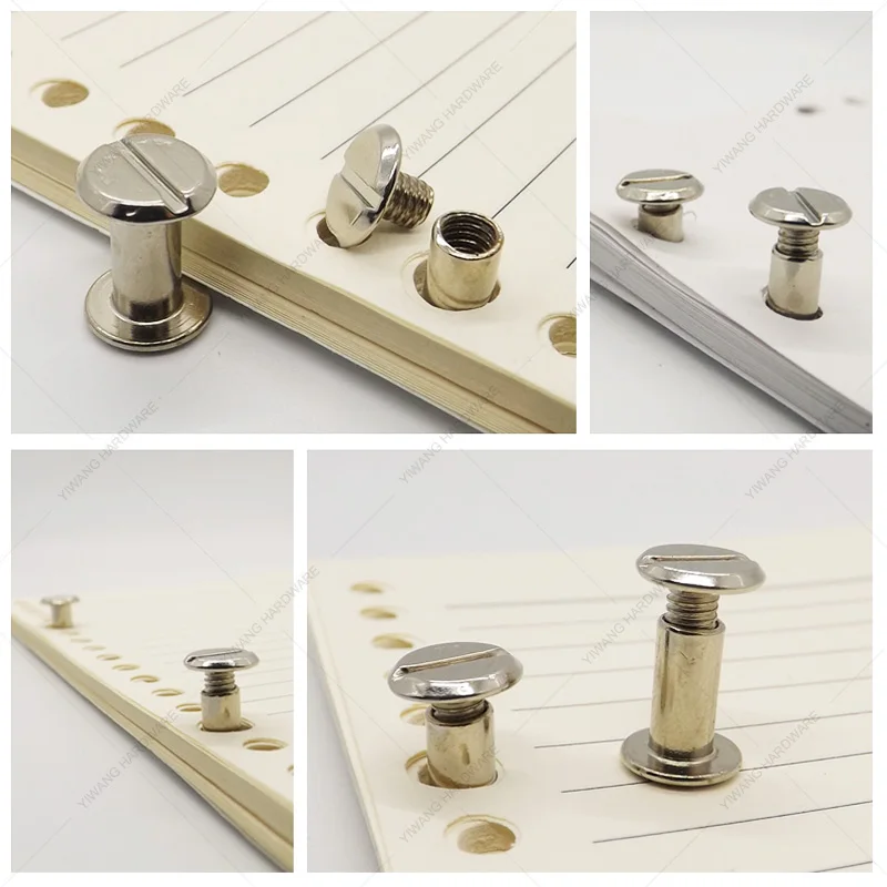 50pcs/lot Aliexpress sales well nickel plating binding post screw menu