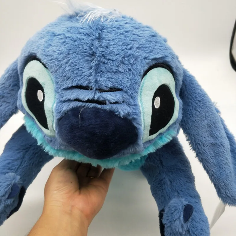 

Disney 45cm high quality Stitch plush toy stuffed toys doll Soft pillow Plush cushions A birthday present for your child