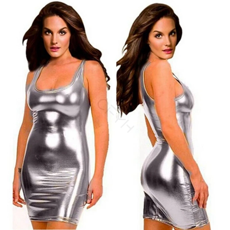 S M L XL XXL 3XL 4XL 5XL из искусственной кожи искусственная ( ый) вечерние платье для