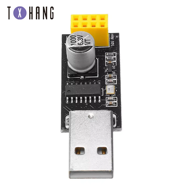 1PCS ESP01 Programmer Adapter UART GPIO0 ESP-01 Adaptateur ESP8266 USB Hot