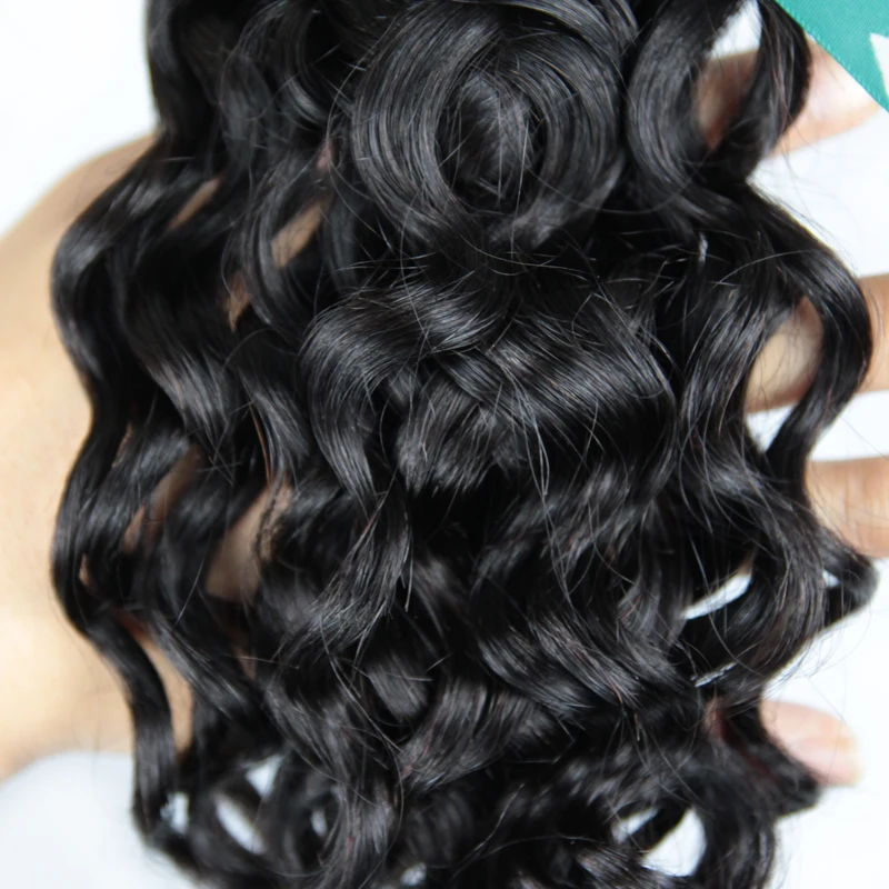 remy hair water wave