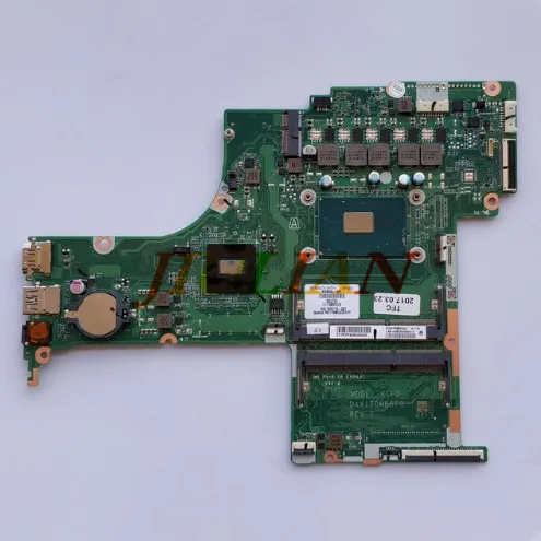 

DAX1FDMB6F0 Mainboard For HP ENVY 17T-S 17T-S100 Laptop Motherboard 835869-601 835869-501 With i7-6700HQ HM170 Tested OK
