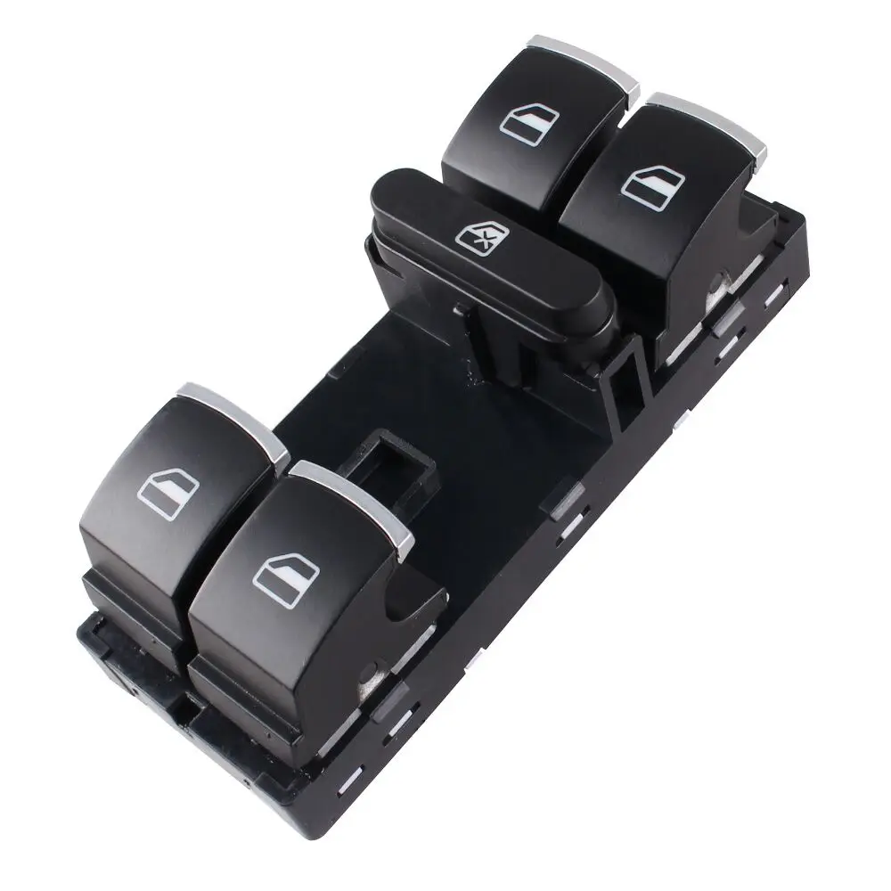 

Master Power Window Switch Front Left Driver For VW Passat B6 Jetta Golf Caddy Tiguan Touran 4-Doors 5ND959857 New Styling