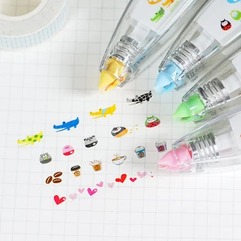 

Korean Creative Stationery Novelty Decorative Correction Tape Notebook Diary Cute Decoration DIY Tool School & Office Supply
