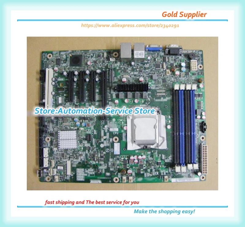 S1200BTL 1155 одноканальная Серверная материнская плата SATA3 на E31230V2