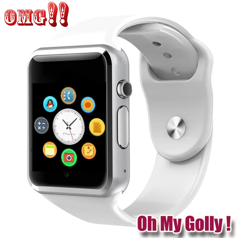 

OhMyGolly Bluetooth A1 Smart Watch Sport Wristwatch Support 2G SIM TF Camera Smartwatch For Android Phone PK GT08 DZ09 Q18 Y1 V8