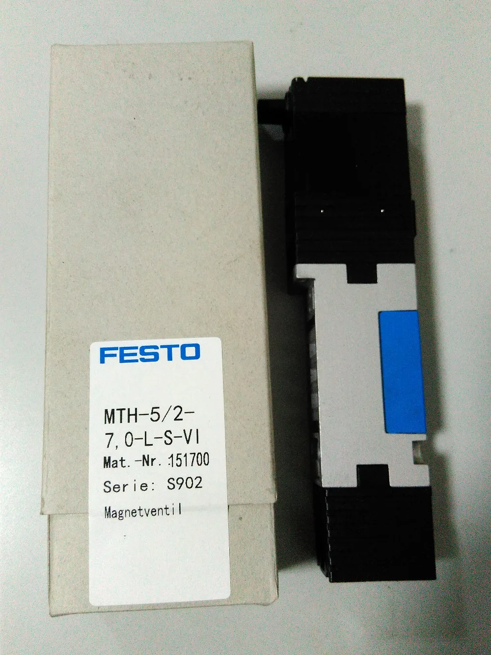 MTH-5/2-7 0-L-S-Vi 151700 клапан-Соленоид-пружина
