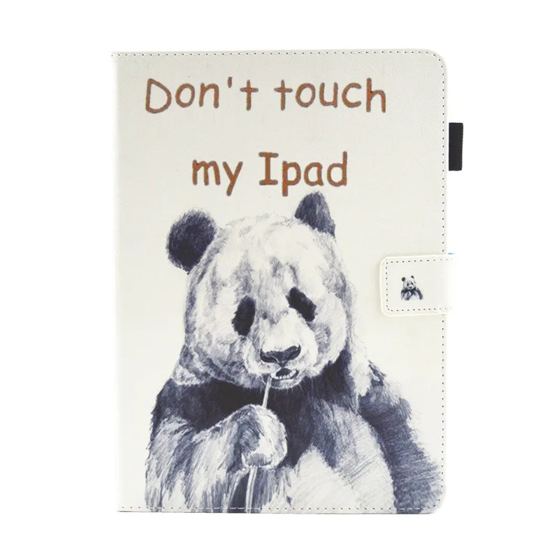 Wekays чехол Чехол для iPad Air 2 планшет стенд из искусственной кожи мультфильм панда дух Чехол для Apple iPad 6 Air2 Чехол для мобильного телефона - Цвет: 6