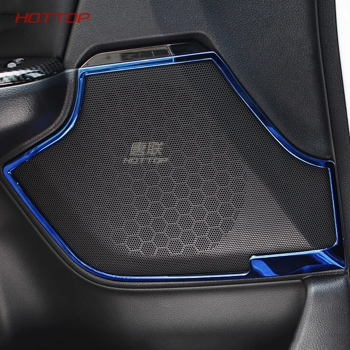 

FIT For Honda CRV 2017 2018 CR-V stainless steel Inner Door Speaker Sound Cover Trim accessories car-styling