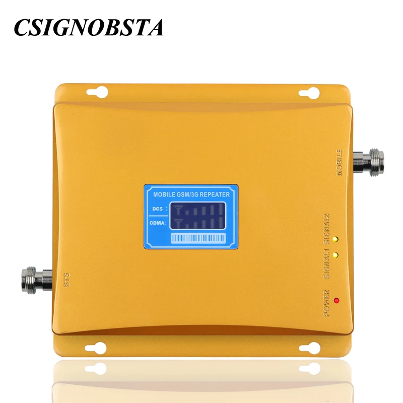 

High gain 70db new dual band 850 1800 booster for mobile phone cdma 850mhz dcs 1800mhz cell phone repeater amplifier wholesale