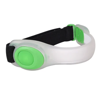 

2pcs Night Running Arm Band LED Glowing Reflective Safety Armband for Jogging Cycling &T8