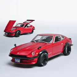 1:18 Игрушечная машина из сплава Бизнес цели Модель nissan datsun 240Z автомобили оригинальный авторизованный для подарков и коллекцию