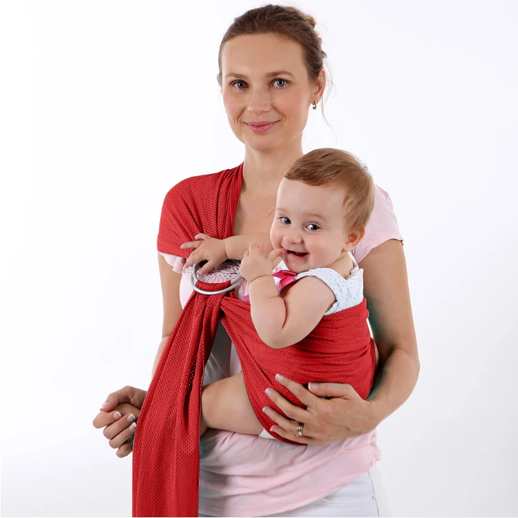 Mochila para Crianças Sling para Recém-nascidos Portador de Bebê Cinto de Transporte Egmao Bebê Perfuração Estilingue Canguru Transporte Envoltório 10 Cheap Mochilas e suportes