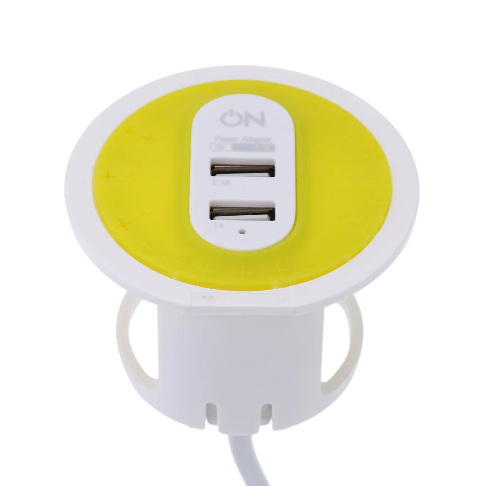 Модные 5 V 3.1A 15,5 Вт 2-Порты и разъёмы USB Мощность адаптер мульти Порты и разъёмы для путешествий Портативный удобный конвертер с штепсельная вилка стандарта США