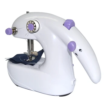 

Portable 2 in 1 Batteries Operated Mini Handheld sewing machines Dual Speed Double Thread Multifunction Automatic Tread Rewind
