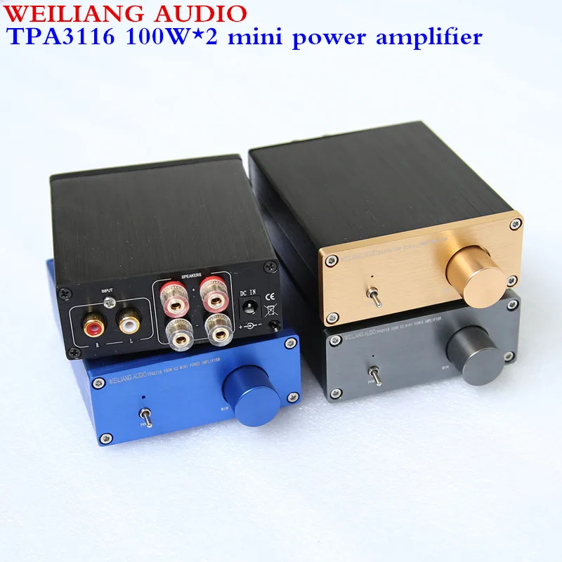Breeze audio & Weiliang audio HiFi Class D Audio Digital Power Amplifier TPA3116 2.0 min amplifier 100W*2 NE5532P*1/ TPA3116*2 Breeze audio & Weiliang audio HiFi Class D Audio Digital Power Amplifier TPA3116 2.0 min amplifier 100W*2 NE5532P*1/ TPA3116*2
