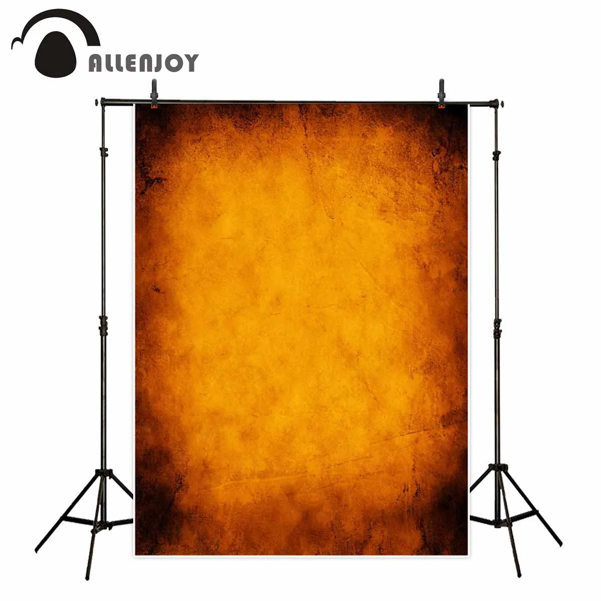 

Allenjoy backgrounds for photography studio magic dirty yellow orange kraft paper texture backdrop old master photocall