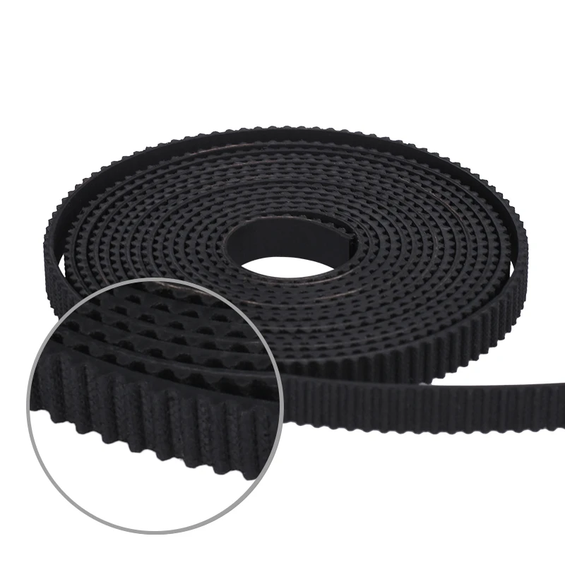10M GT2 6mm Open Timing Belt Width 6mm GT2 Belt Synchronous Belt 3D