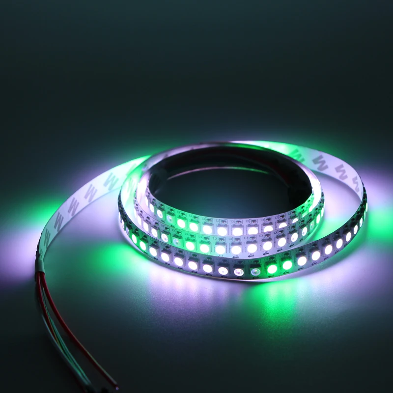 Was2812B Ws2812 BUil-in 5050 RGB LED 30/60/144 Pixes программируемая индивидуальная адресационная