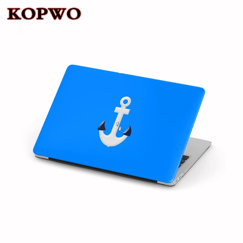 KOPWO Anchor Series Laptop Protective Case Cover for Apple Macbook Air Pro 11 12 13 15 Inch Notebook Cover for A1465 A1534 A1425
