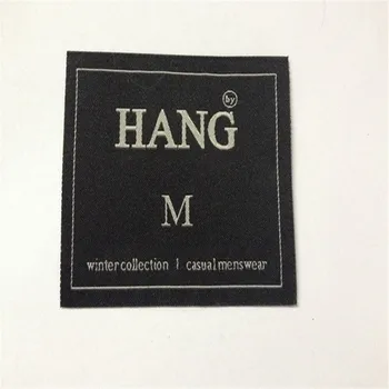 

Custom Brand GARMENT LABEL Woven Label For Clothing Main Label