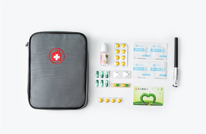 RUPUTIN, портативные медицинские наборы для путешествий, большая емкость, аптечки для первой помощи, дорожные комплекты для хранения лекарств, медицинские сумки, женские косметические футляры