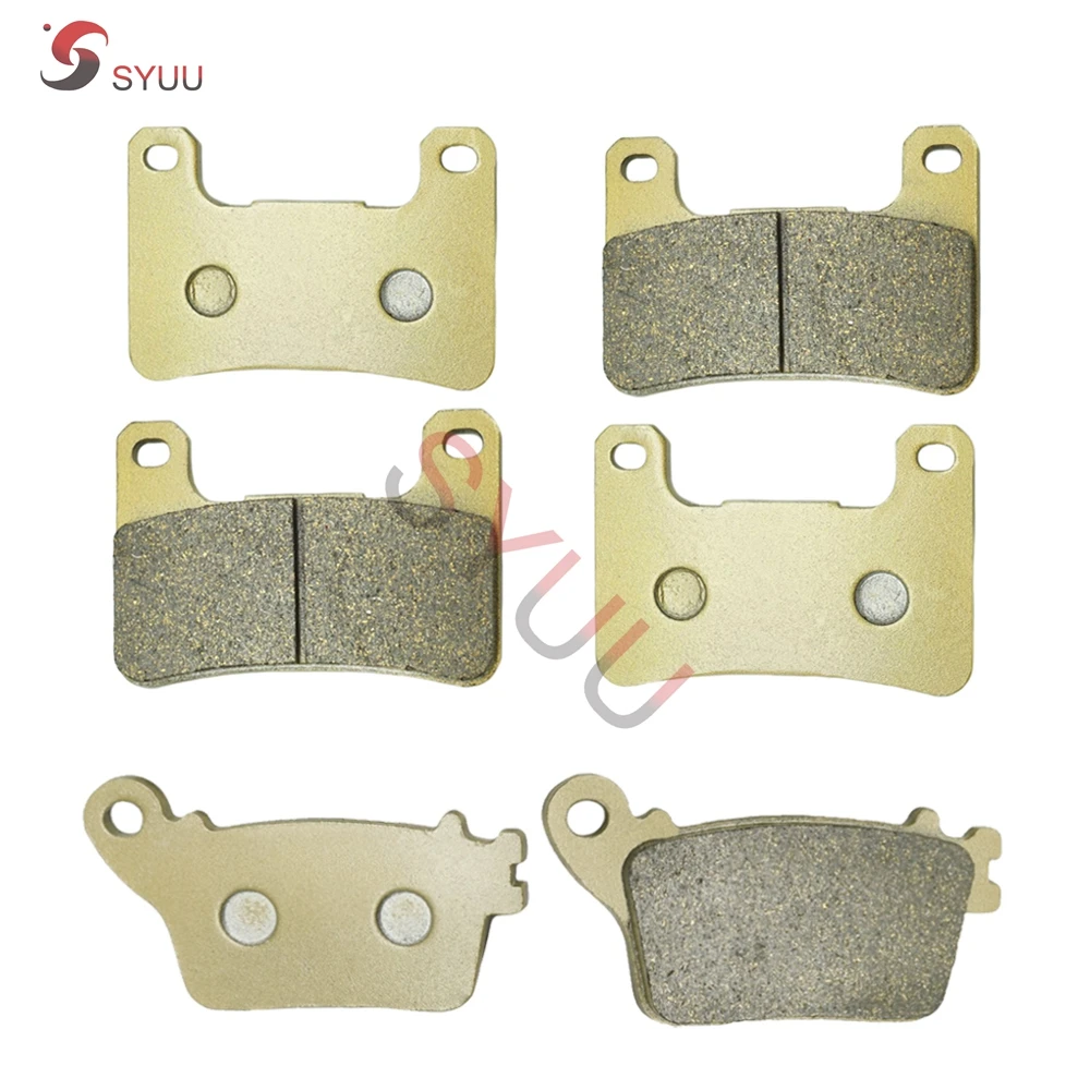 

Motorcycle Semi-Metal Front Rear Brake Pads Brakes for Suzuki GSXR 1000 K9 L0 L1 2009 2010 2011 FA379F FA436R