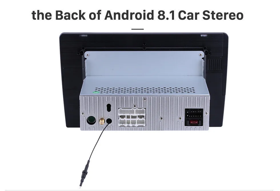 Sale Harfey 10.1" Android 8.1 HD Touchscreen Radio for 2016-2018 TOYOTA HILUX Left hand Driver with Bluetooth GPS Navi USB FM SWC 17