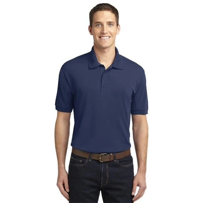 Port Authority K567 Mens 5-in-1 Performance Pique Polo T-Shirt True Navy - Extra Small