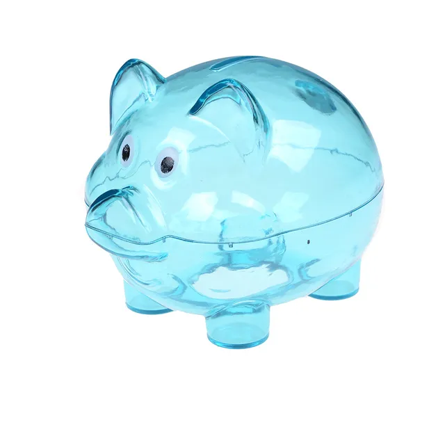 TOYZHIJIA 1PCS Clear Money Boxes Toy Piggy Banks Gift Kids Money Boxes Coin Piggy Bank Money Saving Box Moneybox for Children 4