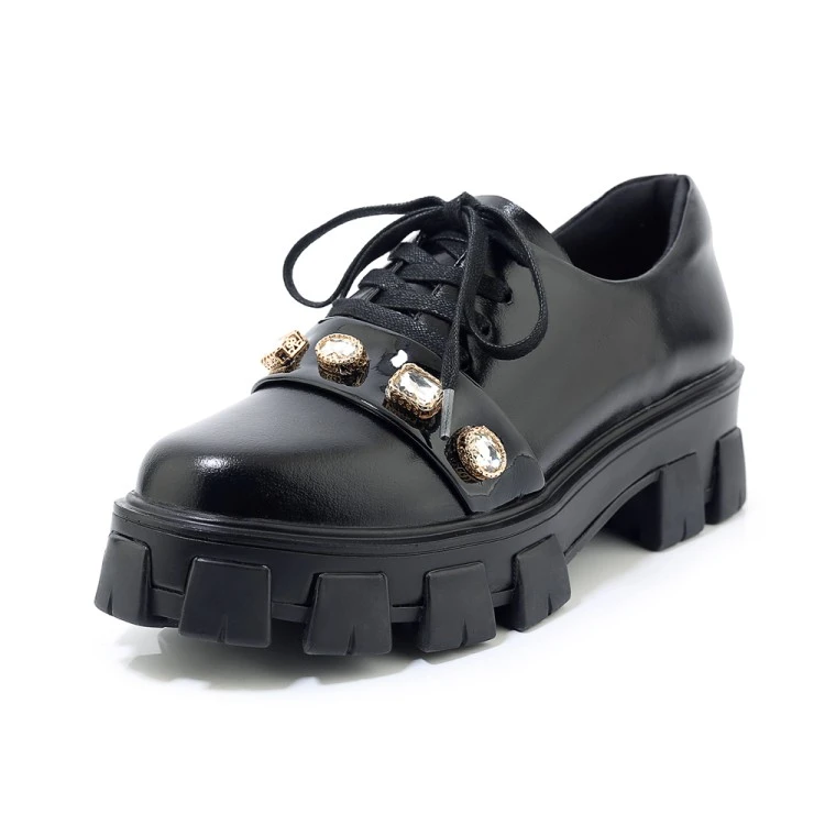 chunky sole brogues womens