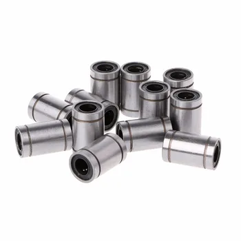 

12Pcs/Set Steel LM8UU 8mm Shaft CNC Linear Bearing Ball Bushing 8x15x24mm For 3D Printer Parts