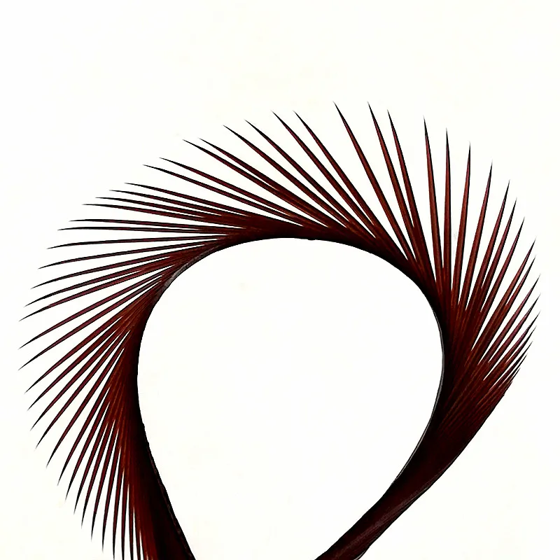 KKWEZVA 21PCS Goose Biot Feathers15-20cm Goose Biots Fly Tying Materials for Nymph & Lava Flies split tails and early wings