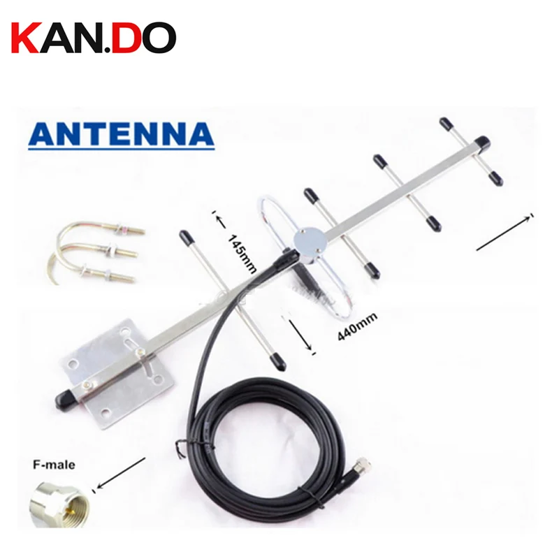 

7dbi,1.2G transceiver Yagi antenna 3m cable wireless video audio transmitter use antenna 1.2G FPV antenna 1150-1220mhz