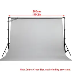 2,8 м/9,2 фута задний план крест-бар фото для студийного фото небольшие студийные фоны поддержка перекладина для штатива со светлой подставкой
