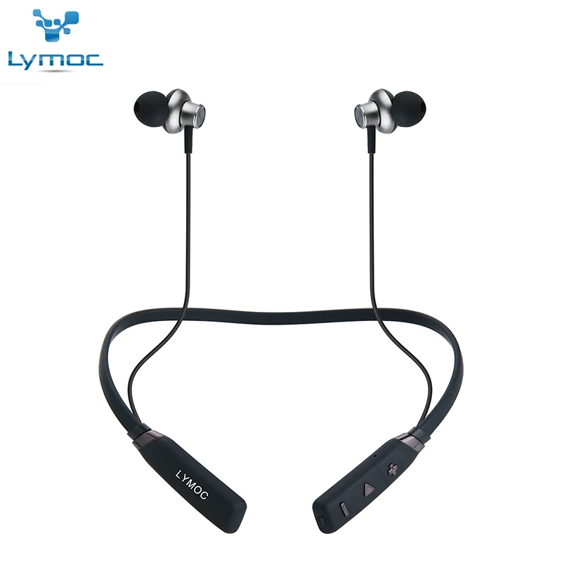 LYMOC шейным Bluetooth наушники музыке стерео Беспроводной спортивные тренировки