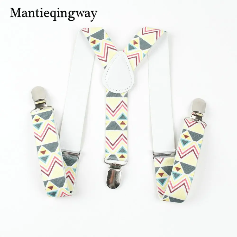 Бренд mantieqingway, модная повседневная рубашка на подтяжках с 3 клипсами для маленьких мальчиков и девочек, эластичная рубашка на подтяжках с ремнем для малышей - Цвет: 04