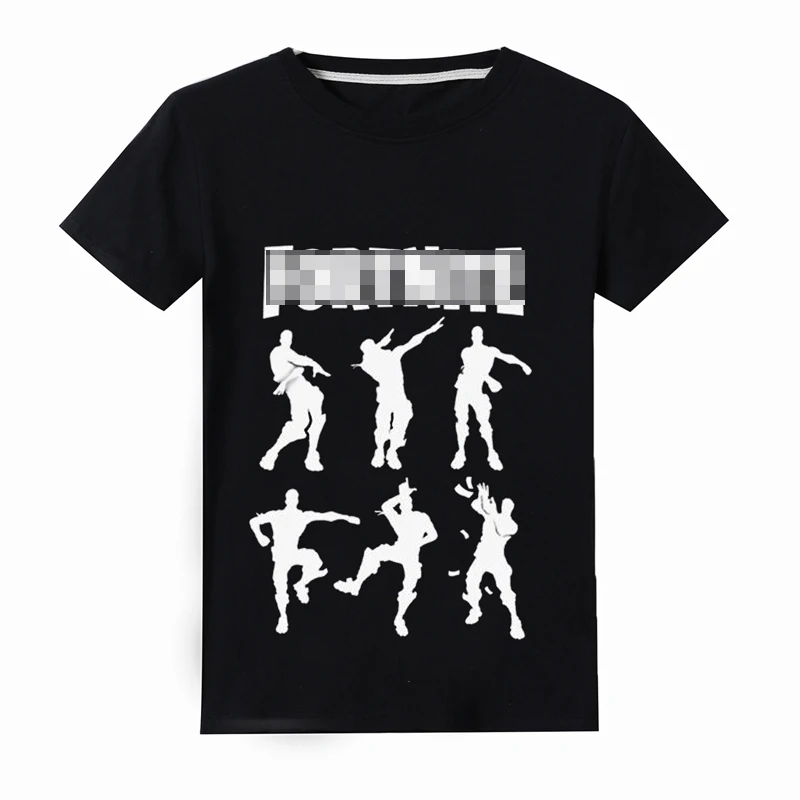

Fornite t shirt child clothing 6 kinds of pattern characters print boy games cartoon Tops Tees cotton Kids short-sleeved T-shirt