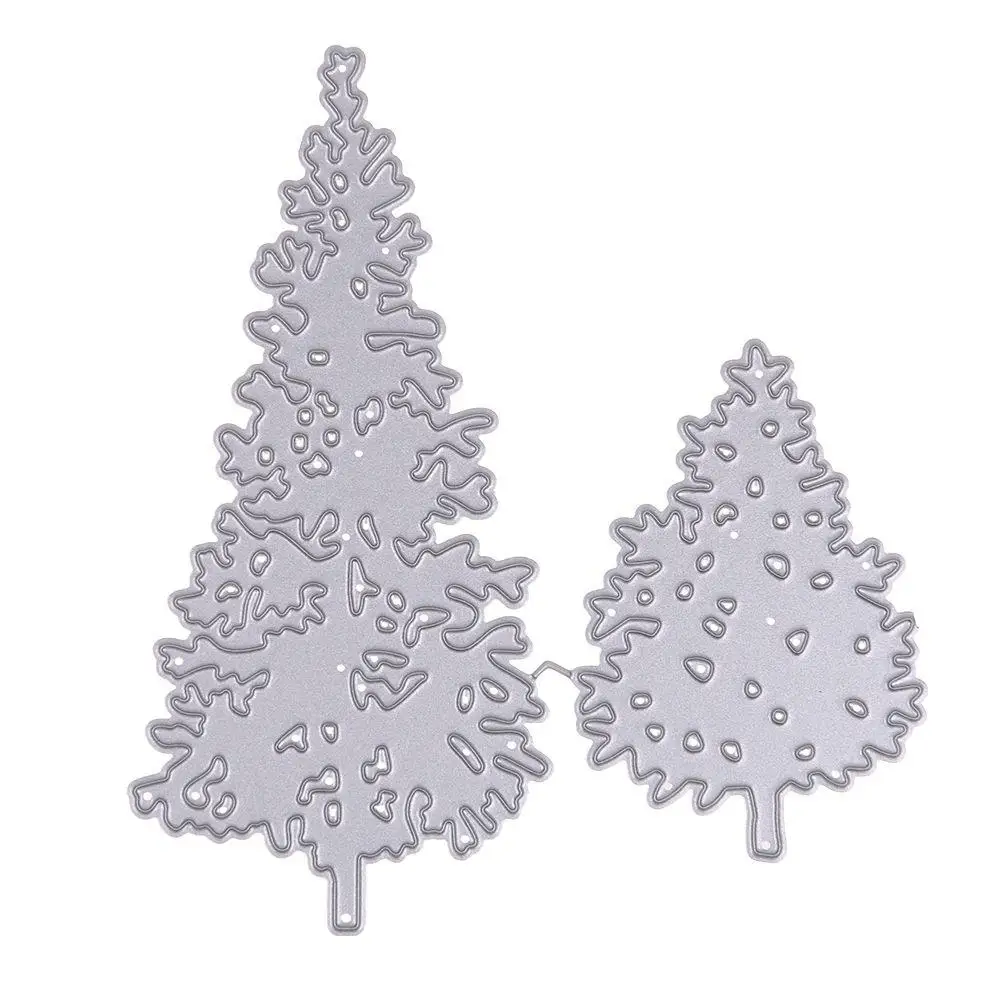 Buy DIY Christmas Tree Die Cuts For Card Making Paper