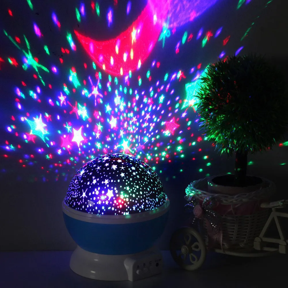 Wedding Party Decoration Night light projector Rotating Sky Cosmos Star
