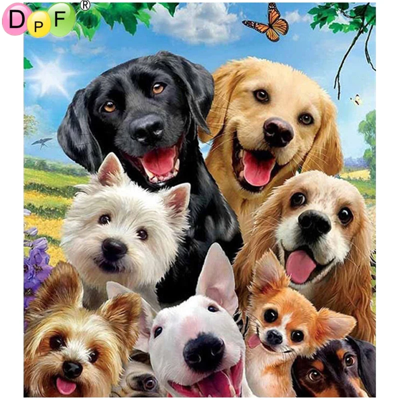 много собак на белом фоне. много песиков. много песиков. много собак. много щенков.